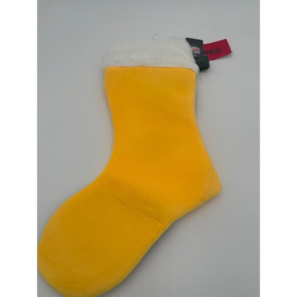 Green Bay Packers NFL Christmas Stocking 19" Plush Fleece Holiday Decor By FOCO - Picture 2 of 6